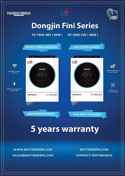 DONGJIN HYBRID INVERTER (FINI-SERIES) 4KW