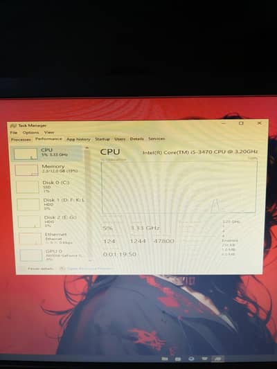 optimizated i5 3 gen pre games installed