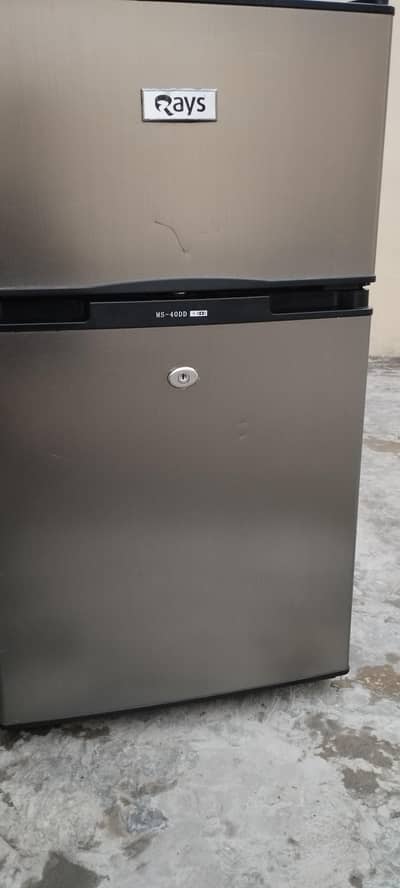 rays mini size fridge