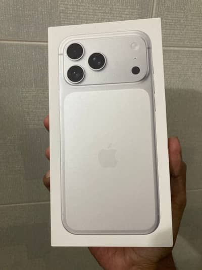 Apple iPhone 17 Pro Max Box Pack Non Active FU Phy + E-sim Silver 256