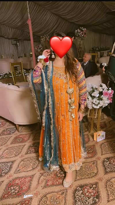 Mehndi Bridal Maxi