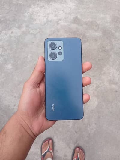 Redmi note 12 with box & charger
