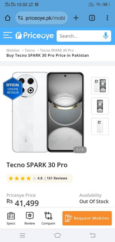 techno spark 30 pro 8gb 128gb