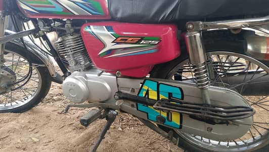 Honda CG 125 2023 model  all ok buy and ride