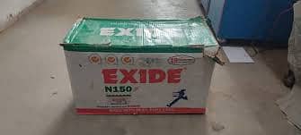 new attery exide n150   120 ah