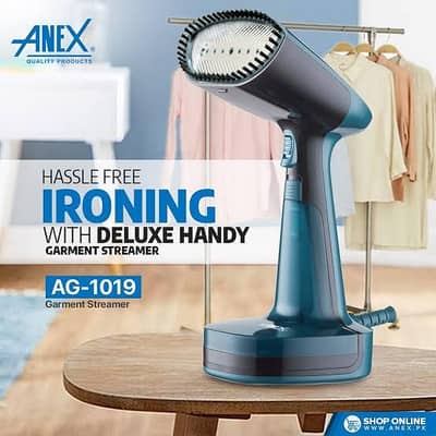 Anex AG-1019 Deluxe Handy Garment Steamer