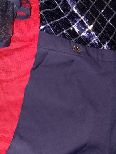 glam blue sequined jumpsuit!