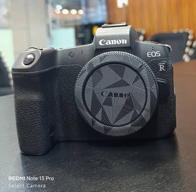 Canon Eos R with Adapter