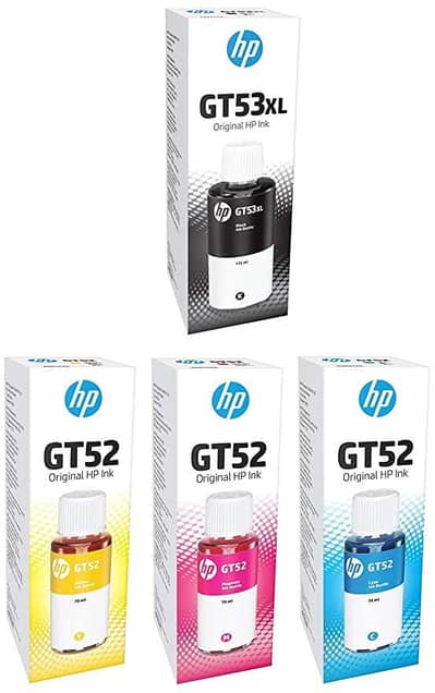 HP GT52 and GT53XL Original Ink Bottle Set
