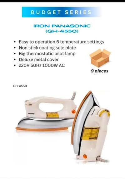 Panasonic Oregnel iron