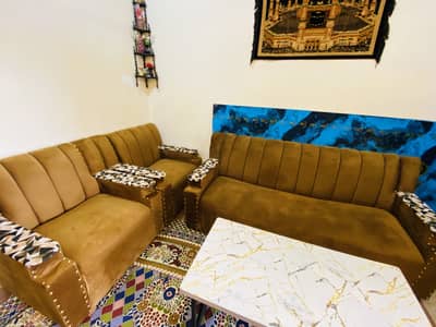 5 seater sofa set like new