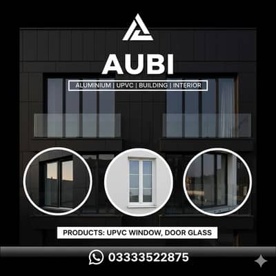 uPVC Windows Doors Glass / Aluminium windows doors