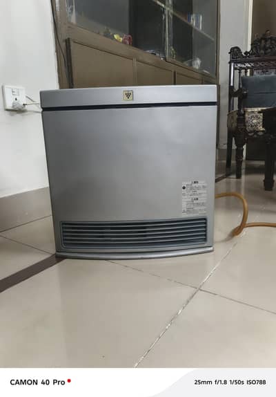 Japanese Gas + Electric Heater , Full  Jumbo Size,Low Gas & Power