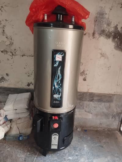 55 gallon gas + electric  dual almost new