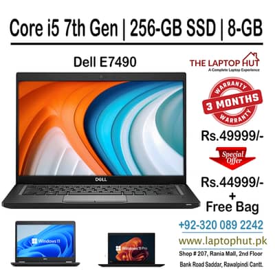 Laptops Deal | Core i5 8th Gen | 8GB Ram | 256-GB SSD Warranty Laptop