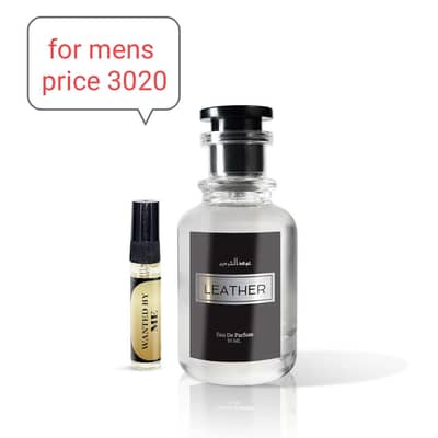 LEATHER Perfume for Men 50ml | Long Lasting Premium Fragrance