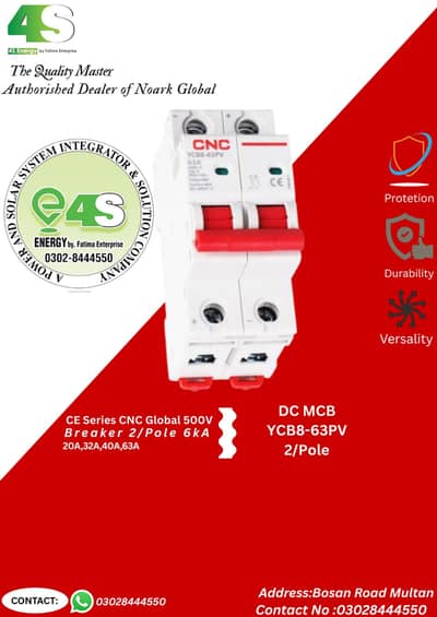 CNC breaker and power solution