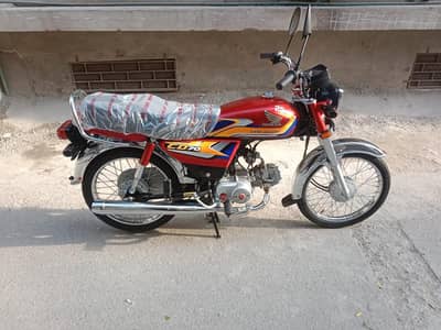 HONDA CD 70 BIK 24/25 MODAL  PESHAWER NUMBER