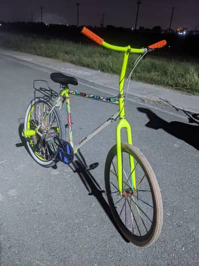 Wheeling bicycle custom made