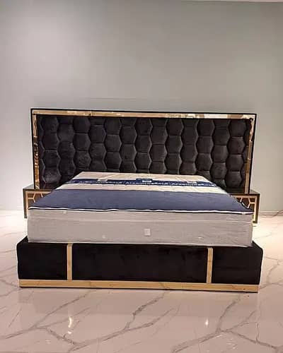 Branded Double Bed/Single Bed Side Table/Dressing/King size Bed