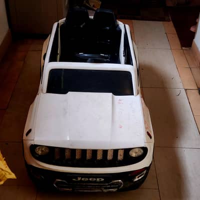 Kids Electric car Jeep, Remote amd self drive (Used. ,Negotiable price