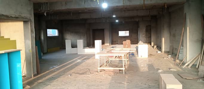 3000 Sq Ft 2nd Floor Life Time Commercial Hall For Rent In Johar Town Phase 1