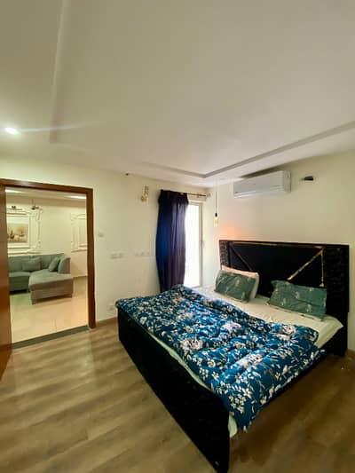 2 Bed Furnished Apartment For Rent In Gulberg Greens Islamabad.