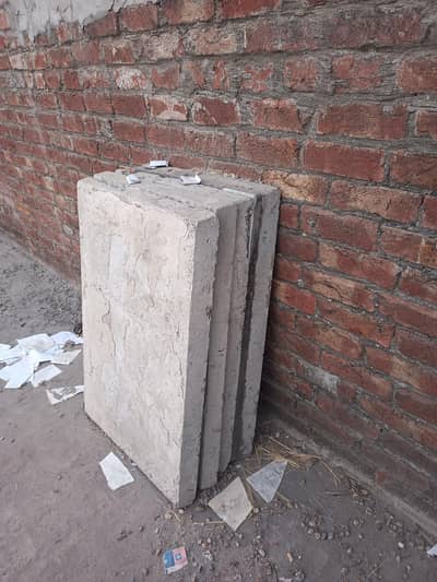 pigeon  cage k liye concrete shelf