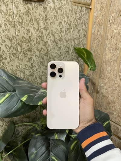 Iphone 16 pro max  non factory unlocked 03197187443