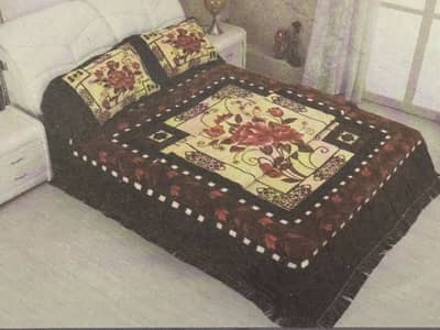 Blanket & Bedcover 4-Piece Set – King Size