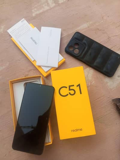 Realme C51 (4+4/128) (mint condition)
