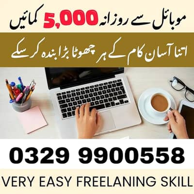Online Job / Typing job / Assignment Job / part time Job / Data Entry
