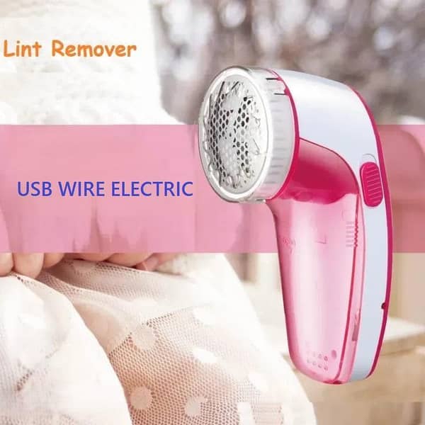 Household Clothes Shaver & Fabric Lint Remover – Portable Electric Fuzz & Fluff Cleaner | USB Lint Remover Machine