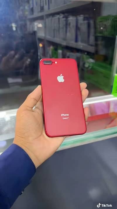 iPhone 8Plus PTA Approved all ok 10by 10 battery Service, 72 64GB