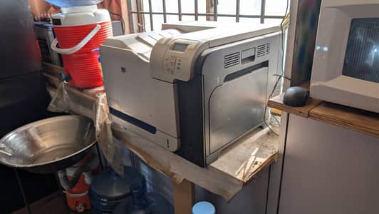 HP Color LaserJet CP3525 | Duplex | Card, Glossy Print | FULL Toners