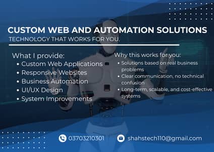 Custom Web & Automation Solutions for Local Businesses