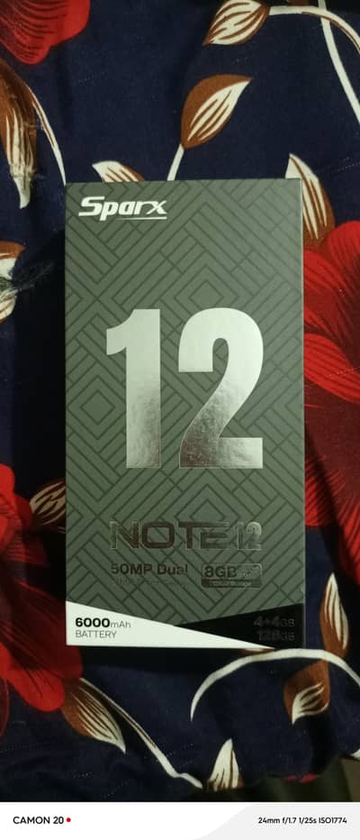 sparx note 12 4+4/128 exchange posbal