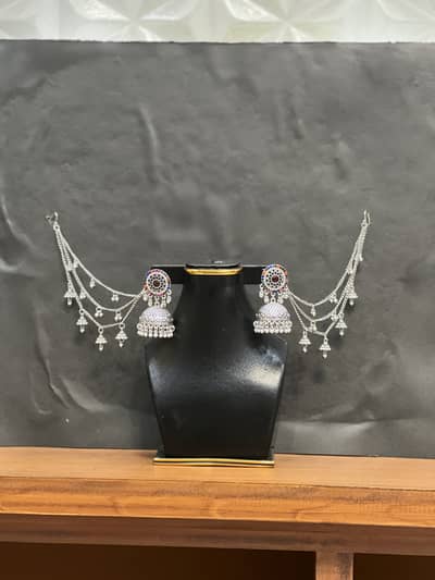 Traditional Indian Chandelier Earrings