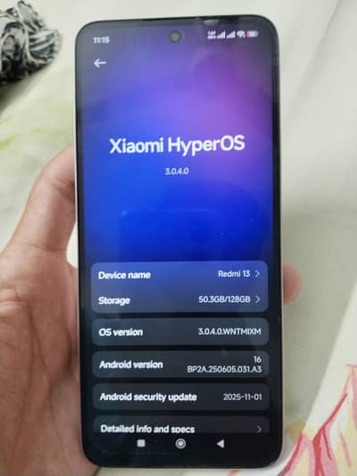 Xiaomi Redmi 13 in Warranty 10/10 condition