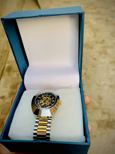 KWC automatic watch new only one week use 6 months warranty…