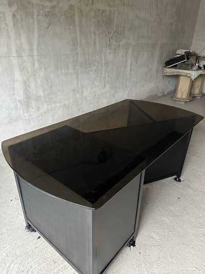 Used - Executive Table - Black Colour