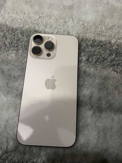 iPhone 16 Pro max 256Gb Desert titanium Pta approved