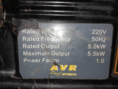 Genuine 5 kw Genset for sale