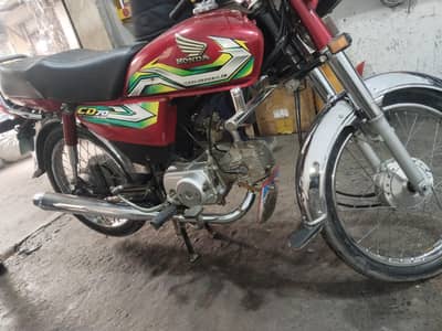 Honda CD 70 bike lush condition