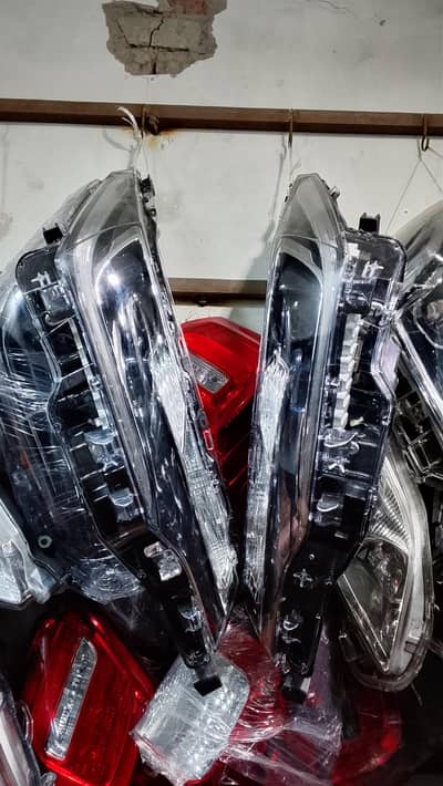 Toyota Grande headlights