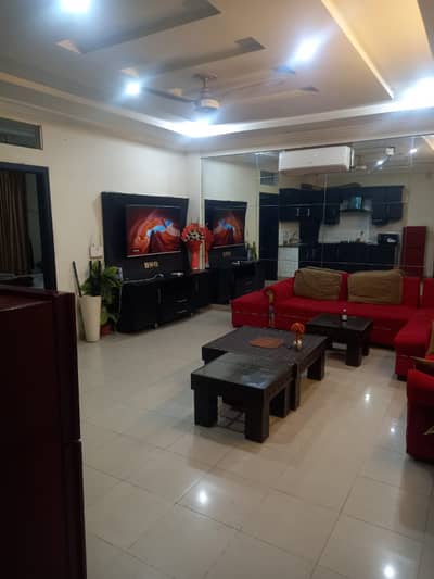 1 bed full furnished flat for rent in civic center phase 4 bahria town rawlapindi