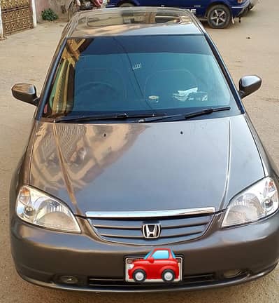 Honda Civic VTI oriel prosmatec UG 2002 full option automatic sunroof
