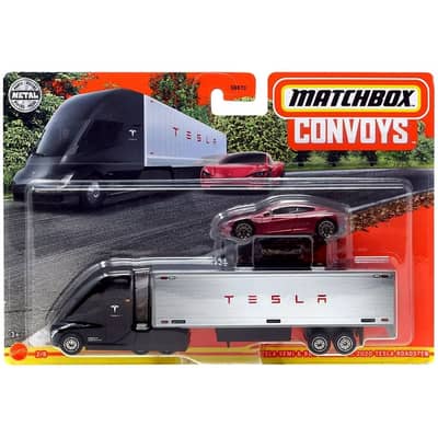 Matchbox Convoys Trailer with Vehicke Diecast Model