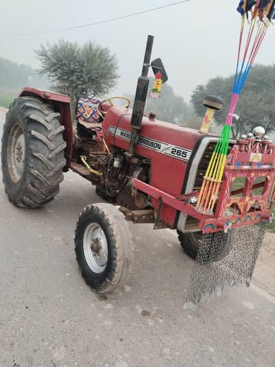 MF 265 special tractor model 1986 location Multan