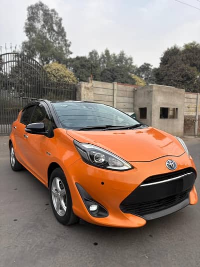 Toyota Aqua S LED 2018 | Toyota Aqua Auto | Orange  clr |2018 For Sale